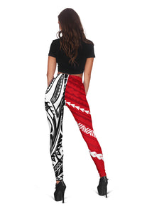 Tahiti Unique Women Leggings Polynesia Pattern LT13 - Polynesian Pride