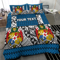 (Custom Personalised) Tonga Bedding Set Be Unique Version 05 Blue LT13 - Polynesian Pride