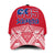 Toa Samoa Rugby Classic Cap 685 Samoan Proud Ver.03 LT13 Classic Cap Universal Fit Red - Polynesian Pride