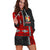 Tonga Hoodie Dress Tongan Pattern Mix Polynesian LT13 - Polynesian Pride