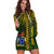 Cook Islands Hoodie Dress Polynesian Pattern Stars LT13 - Polynesian Pride