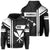 Kanaka Polynesian Hoodie White Morale Style Unisex White - Polynesian Pride