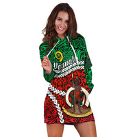 Vanuatu Hoodie Dress Simple LT13 - Polynesian Pride
