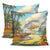 Hawaii Modern Pillow Covers One Size Zippered Pillow Cases 18"x 18" (Twin Sides) (Set of 2) Black - Polynesian Pride