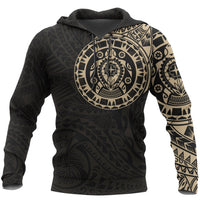 Hoodie Polynesian Turtle Tattoo Style Special Unisex GOLD - Polynesian Pride