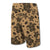 Hawaii Polynesian Turtle Palm And Sea Pebbles Board Shorts Gold - Polynesian Pride