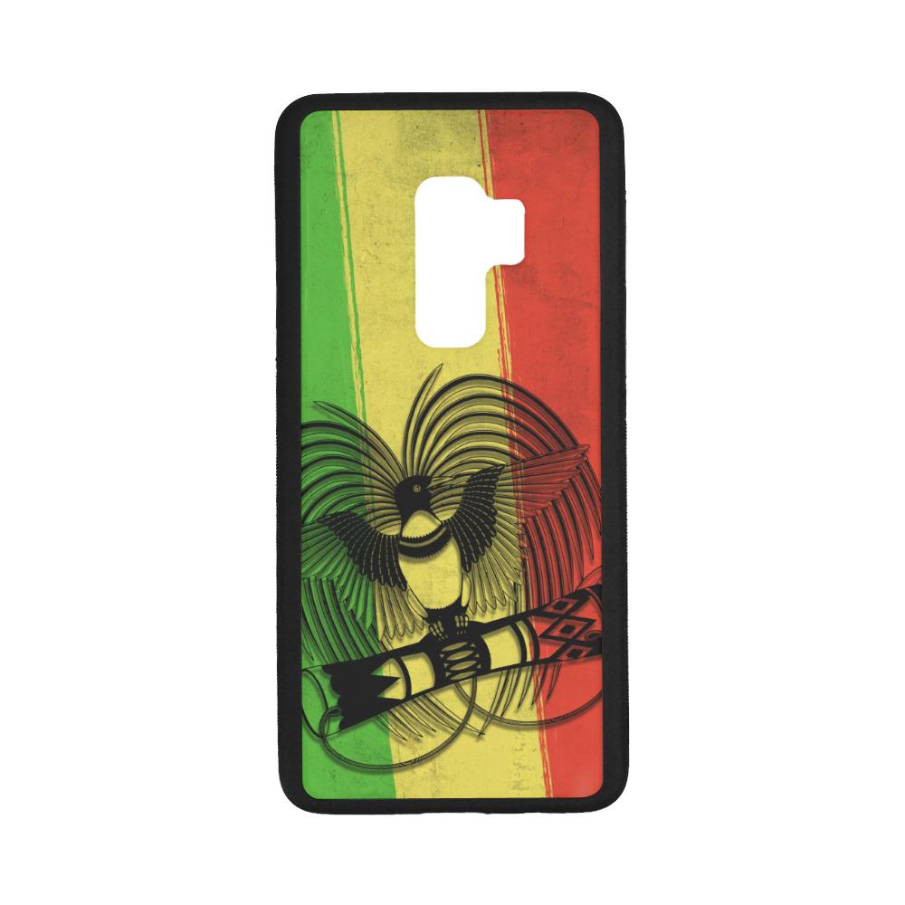 Papua New Guinea Coat Of Arms Phone Case One Size Samsung Galaxy S9 Plus Reggae - Polynesian Pride