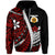 Tonga High School 75th Anniversary Hoodie Black Polynesian Minimalist Style LT9 Hoodie Black - Polynesian Pride