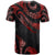 Niue Polynesian Custom T Shirt Poly Tattoo Red Version - Polynesian Pride