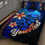 Papua New Guinea Custom Personalised Quilt Bed Set - Vintage Tribal Mountain - Polynesian Pride