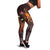 Nauru Polynesian Women's Leggings - Legend of Nauru (Red) - Polynesian Pride