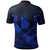 New Caledonia Polynesian Custom Polo Shirt Polynesian Blue Seal Camisole Hibiscus Style - Polynesian Pride