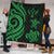 Kosrae Premium Quilt - Green Tentacle Turtle - Polynesian Pride