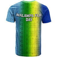 Vanuatu Malampa Fiji Day T Shirt Flag Version LT12 - Polynesian Pride