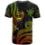 Guam T Shirt Polynesian Turtle With Pattern Reggae - Polynesian Pride