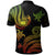 Samoa Custom Polo Shirt Polynesian Turtle With Pattern Reggae - Polynesian Pride