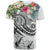 Polynesian Hawaii T Shirt Summer Plumeria (White) - Polynesian Pride