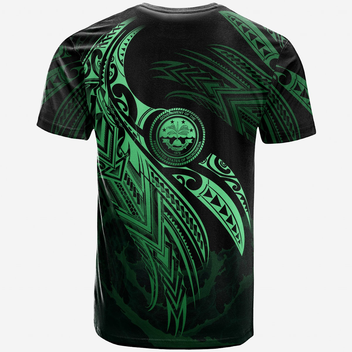 Federated States of Micronesia T Shirt Micronesia Legend Green Version - Polynesian Pride
