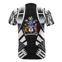 Norfolk Island T Shirt Norfolk Island Coat Of Arms Polynesian Tattoo Style - Polynesian Pride