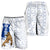 Guam Men's Shorts - Chamorro With Puntan Blue Color - Polynesian Pride