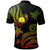 Tokelau Custom Polo Shirt Polynesian Turtle With Pattern Reggae - Polynesian Pride