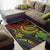 Polynesian Custom Personalised Area Rugs - Reggae Turtle - Polynesian Pride