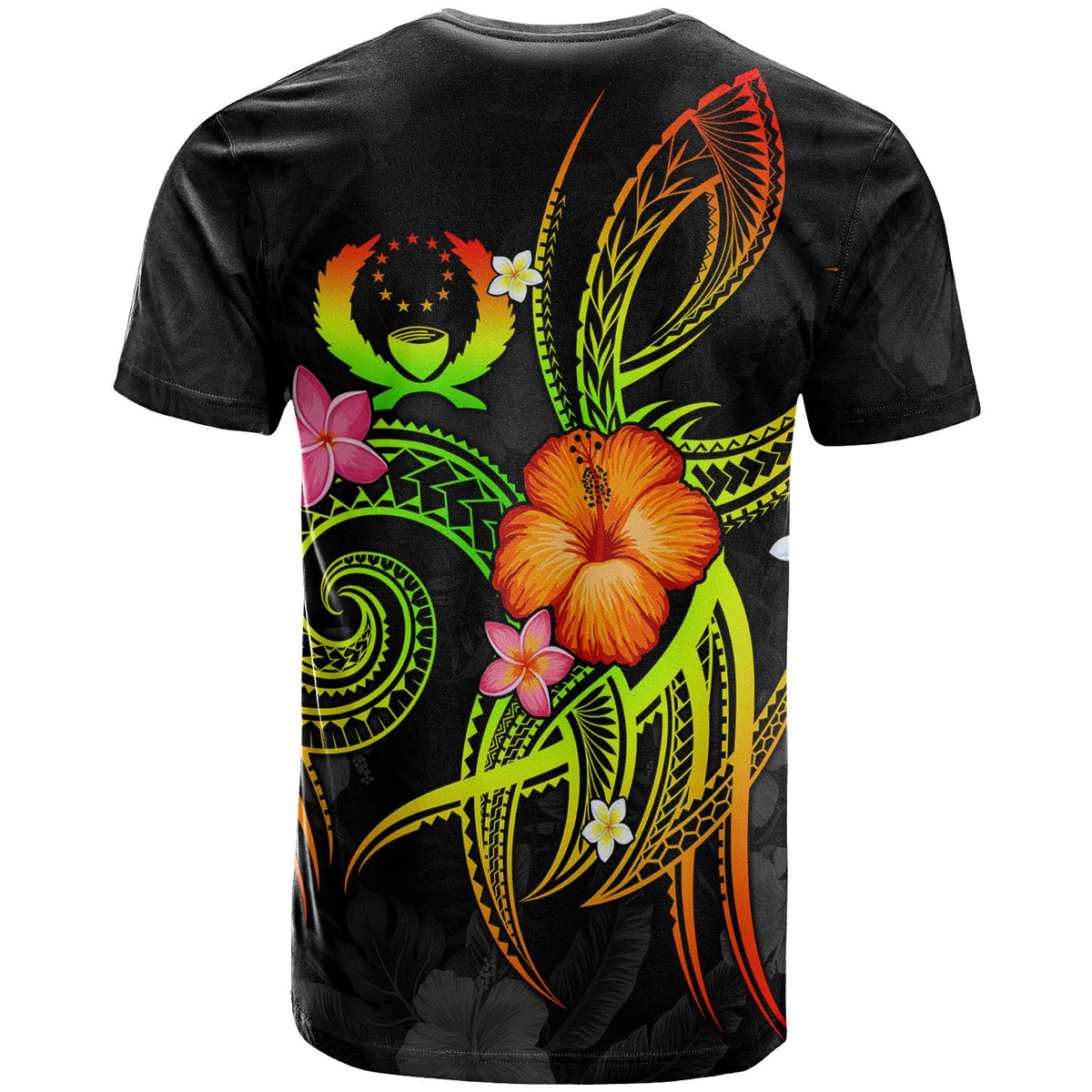 Pohnpei Polynesian T Shirt Legend of Pohnpei (Reggae) - Polynesian Pride