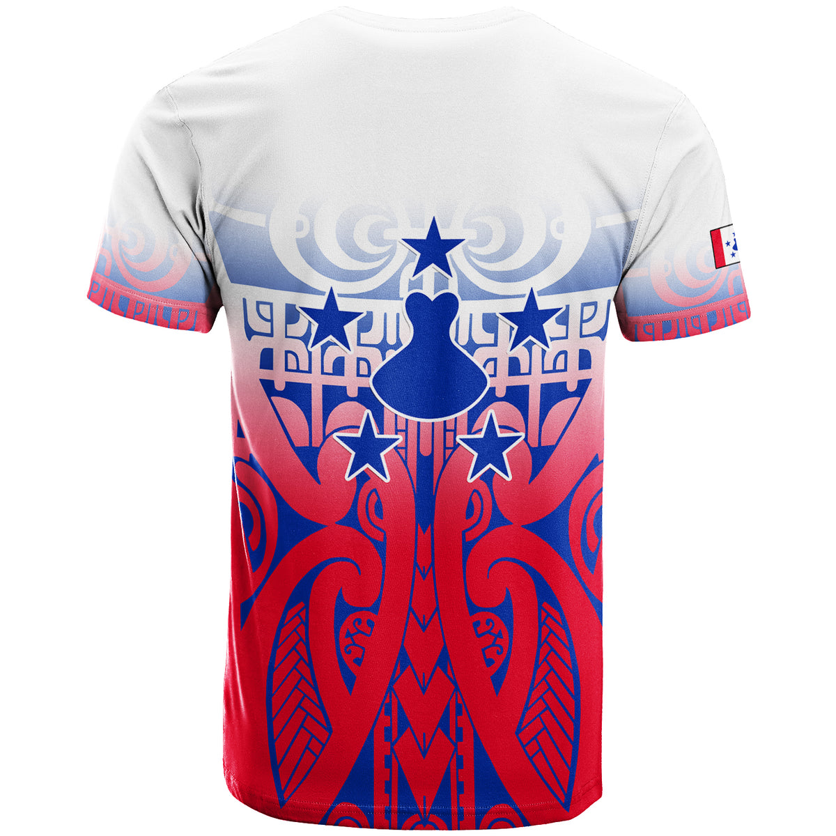 Austral Islands Tribal Tattoo T Shirt LT12 - Polynesian Pride