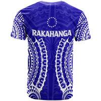 Cook Islands Rakahanga T Shirt Tribal Pattern LT12 - Polynesian Pride