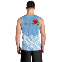(Custom Personalised) Fiji Suva Rugby Men Tank Top - Tapa Pattern - LT12 - Polynesian Pride