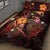 Papua New Guinea Polynesian Quilt Bed Set - Legend of Papua New Guinea (Red) - Polynesian Pride