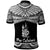 New Caledonia Custom Polo Shirt Polynesian Tattoo White Version - Polynesian Pride