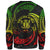 Niue Polynesian Custom Personalised Sweater - Reggae Tribal Wave - Polynesian Pride