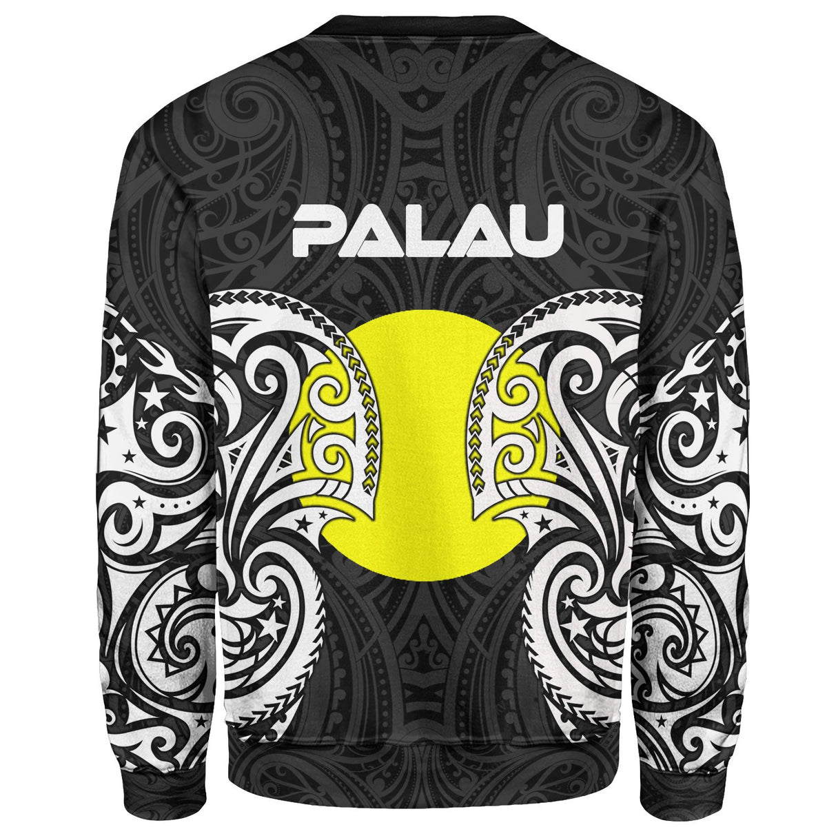 Palau Polynesian Sweater - Spirit Style White - Polynesian Pride