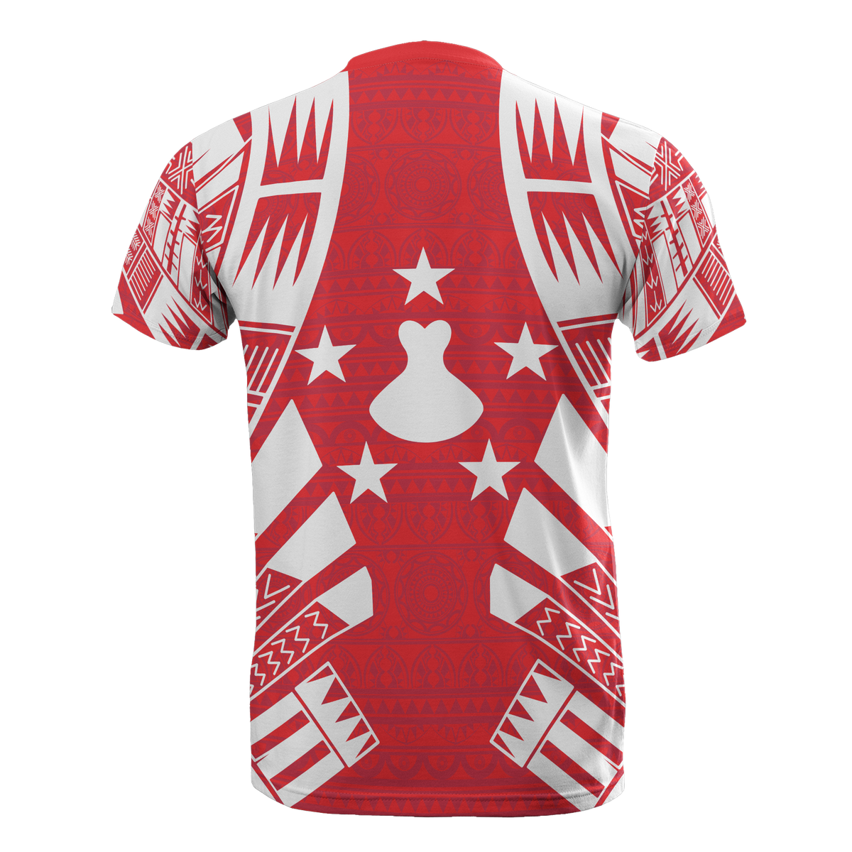 Austral Islands T Shirt Austral Islands Flag Polynesian Tattoo Red Style - Polynesian Pride