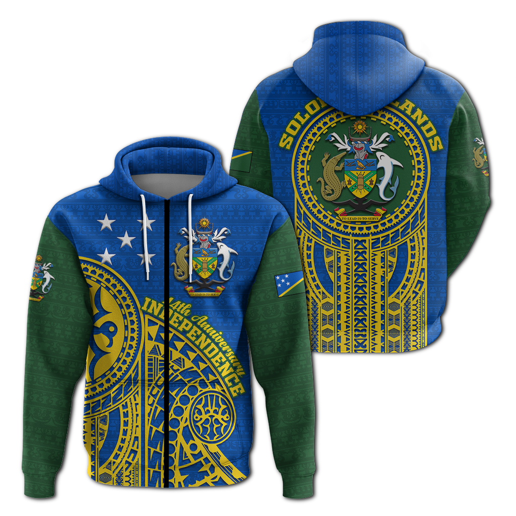 Solomon Islands Independence Anniversary 44th Years Hoodie LT12 - Polynesian Pride