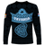 Tavarua Fiji Tapa Tribal Long Sleeve Shirt - LT12 - Polynesian Pride