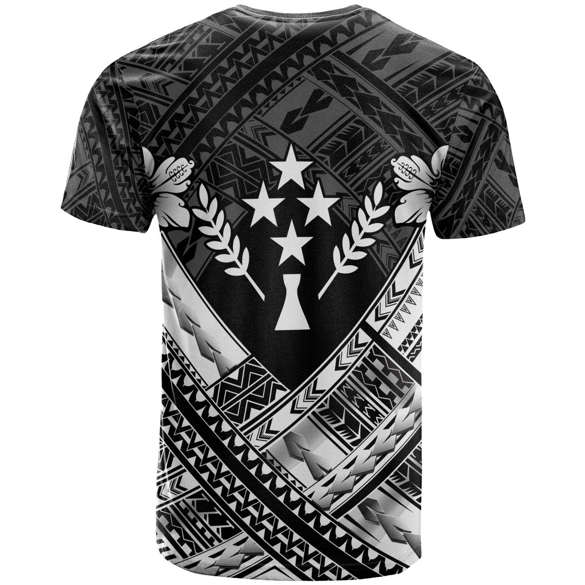 Kosrae Polynesian Custom T Shirts Kosrae WhiteCamisole Hibiscus Style - Polynesian Pride