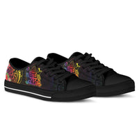 Fiji Low Top Shoes - Tropical Hippie Style - Polynesian Pride