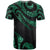 Niue Polynesian Custom T Shirt Poly Tattoo Green Version - Polynesian Pride