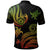 Hawaii Polo Shirt Polynesian Turtle With Pattern Reggae - Polynesian Pride