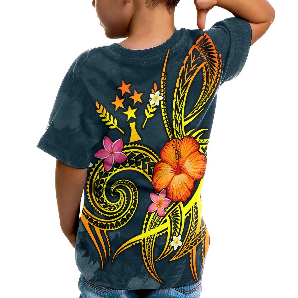 Kosrae Polynesian Custom T Shirt Legend of Kosrae (Blue) - Polynesian Pride