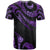 Niue Polynesian Custom T Shirt Poly Tattoo Purple Version - Polynesian Pride