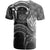 Samoa Custom T Shirt Samoa Seal Wave Style (Black) - Polynesian Pride