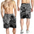 Samoa Custom Personalised Men's Shorts - Samoa Seal Wave Style (Black) - Polynesian Pride