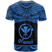 Hawaii Polynesian T Shirt Hawaii Pride Blue Version - Polynesian Pride