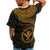 Polynesian Hawaii Kanaka Maoli T Shirt Hawaiian Waves (Golden) - Polynesian Pride