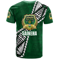 Tonga Saineha High School Tongan Patterns T Shirt LT12 - Polynesian Pride