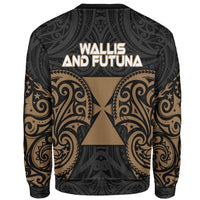Wallis and futuna Polynesian Sweater - Spirit Style Gold - Polynesian Pride