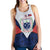 Samoa Polynesian Women's Racerback Tank - Legend of Samoa Blue - Polynesian Pride